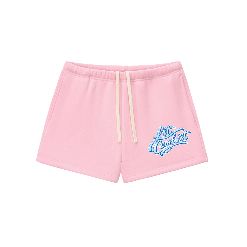 LIT Comfort Essential Fleece Drawstring Sweatshorts