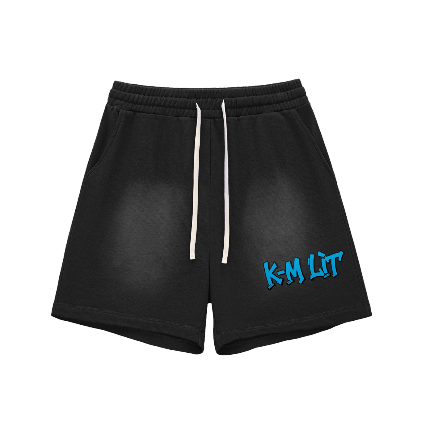 K-M Lit Sun Fade Shorts