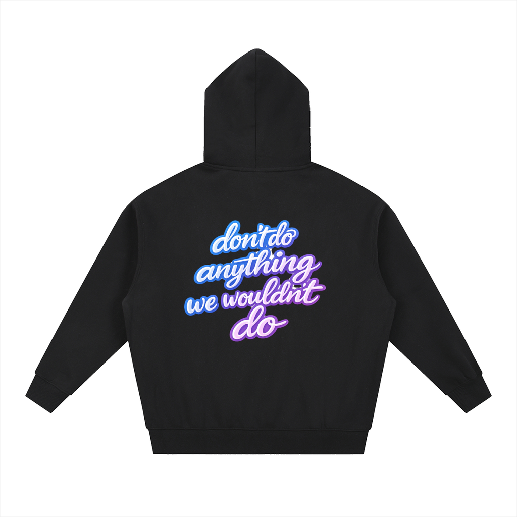 Essential Oversized Fleece Boxy Hoodie